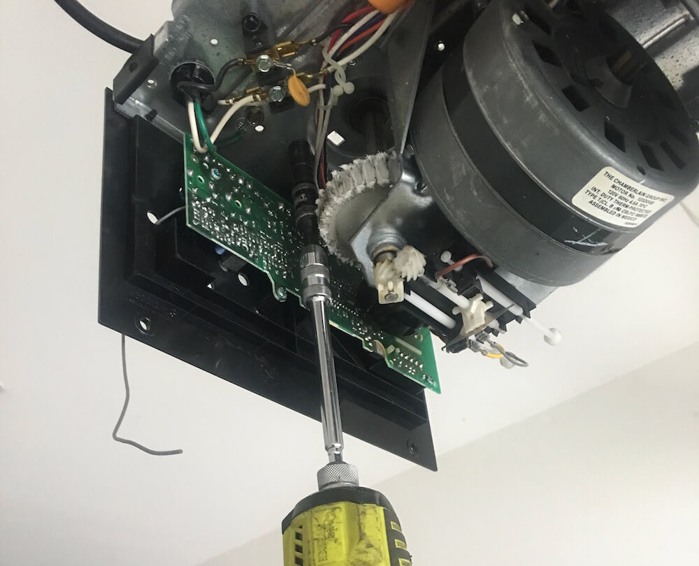 Garage door opener troubleshooting